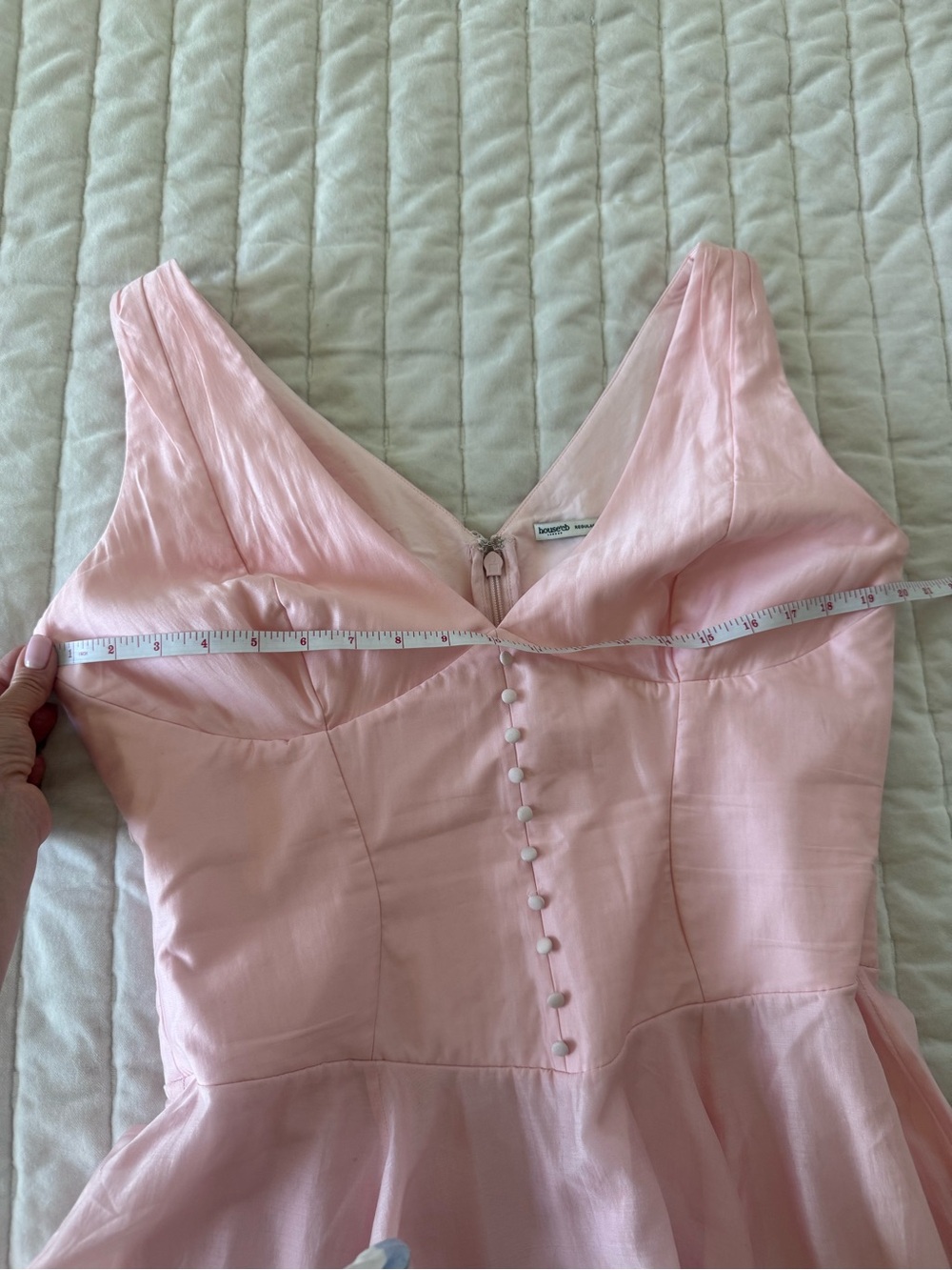 House of CB Blush Pink Midi Dress - Picture 7 of 10